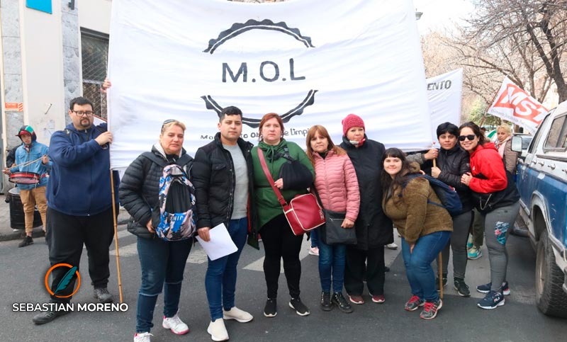 Protesta de trabajadores de limpieza: “Tenemos sueldos de hambre”