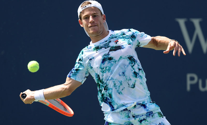 Schwartzman no pudo con el griego Tsitsipas y se despidió de Cincinnati