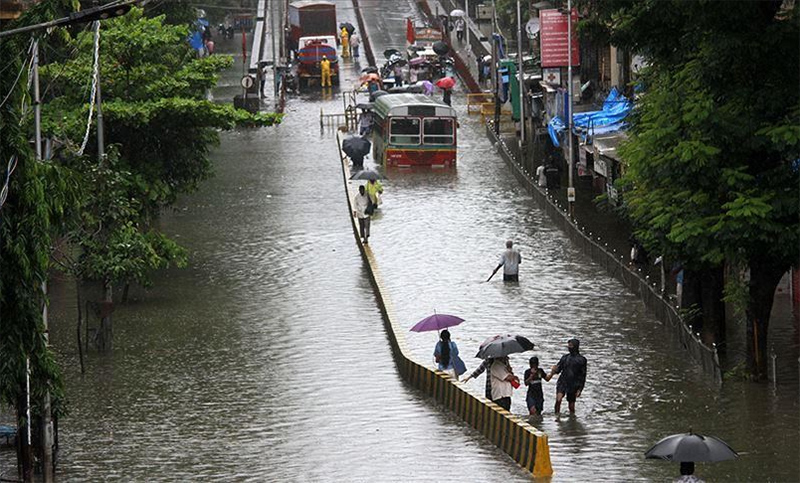Murieron quince personas por inundaciones en el norte de India