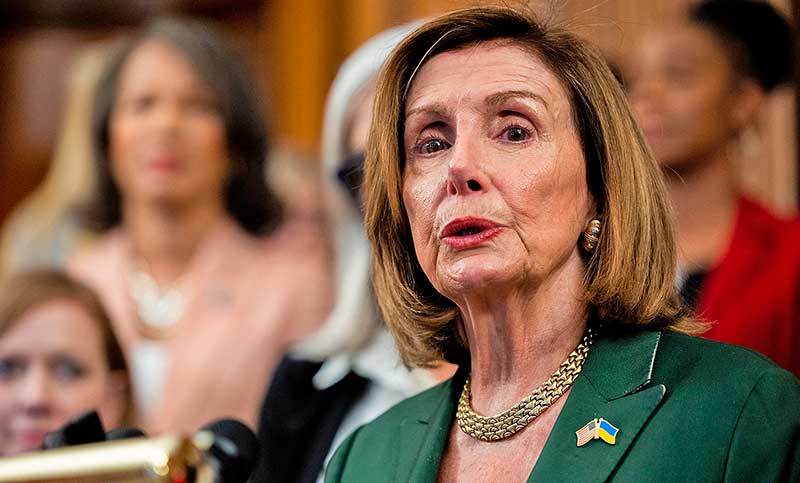 La titular del Congreso de EEUU inicia una gira por Asia en medio de tensiones con China por Taiwán