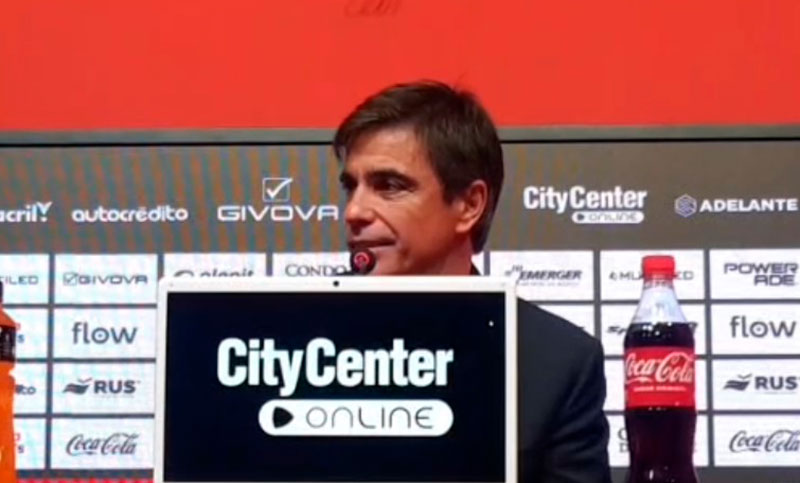 Sanguinetti: «El equipo jugó con mucho aplomo y seguridad, creo que ese es el camino»