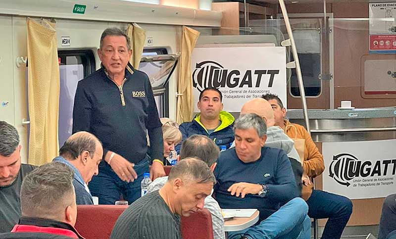 Los gremios de los trabajadores del transporte de la Ugatt no marcharán con la CGT el próximo 17
