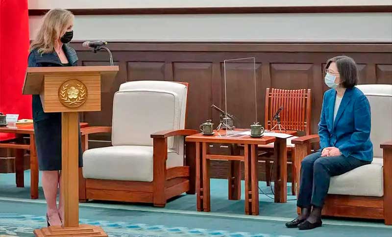 Taiwán recibe una nueva visita estadounidense de alto perfil mientras crecen las tensiones con China