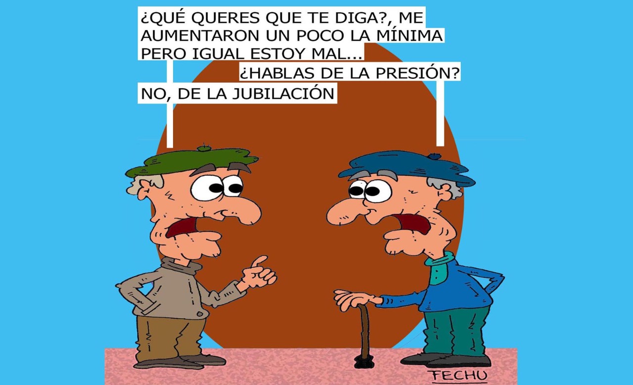 Jubilaciones muy mínimas…