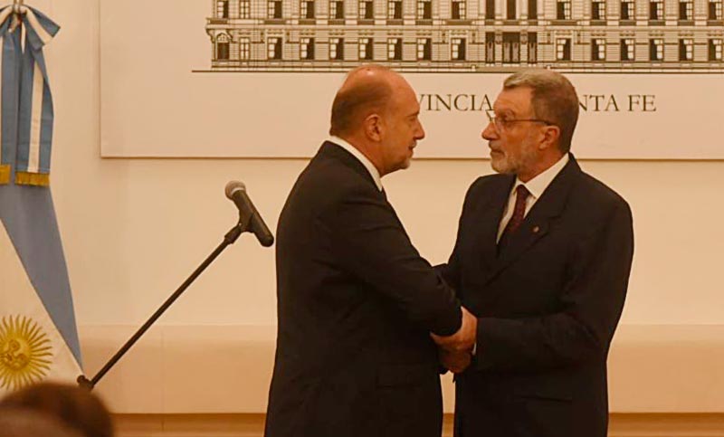 Perotti en la asunción de Rimoldi:  «Le he pedido al ministro pocas palabras y muchos hechos»