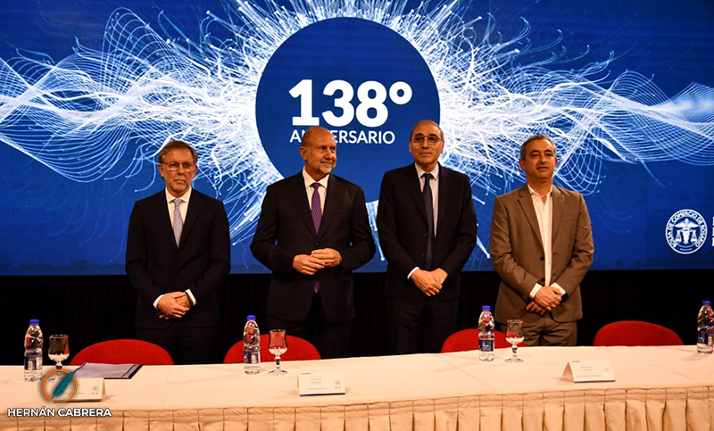 Con presencia de Perotti y Javkin, la Bolsa de Comercio celebró su aniversario
