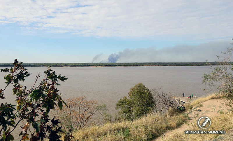 El humo volvió a invadir Rosario