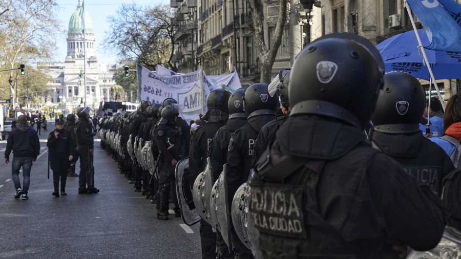 Una organización de jubilados se movilizó «en defensa» de Cristina Kirchner