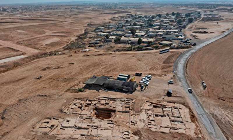 Fotos: una lujosa propiedad de 1.200 años de antigüedad desenterrada en el desierto de Israel