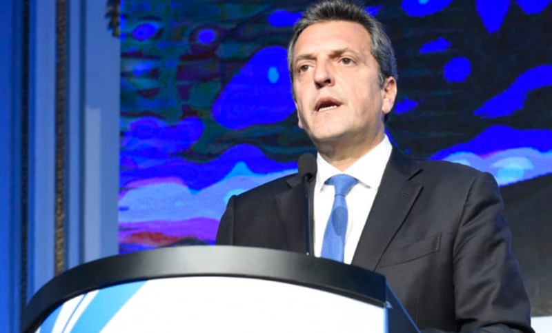Massa destacó los niveles de empleo y apuntó al orden fiscal y el superávit comercial