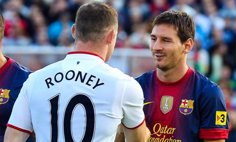 Wayne Rooney bancó a Lionel Messi contra las actitudes de Kylian Mbappé