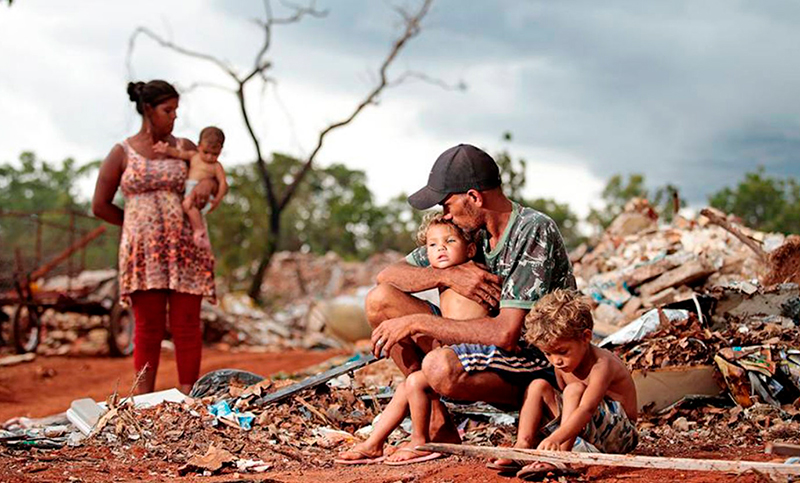 Un tercio de los brasileños no puede comprar alimentos para comer todos los días