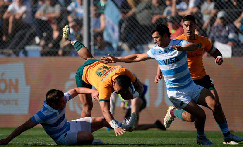 Los Pumas se tomaron revancha de Australia en San Juan