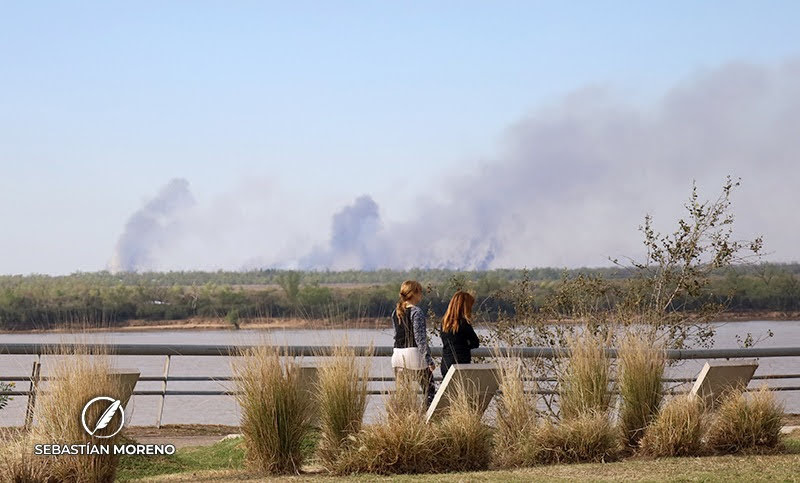 Especialistas aconsejaron tomar recaudos por las quemas en el Delta del Paraná