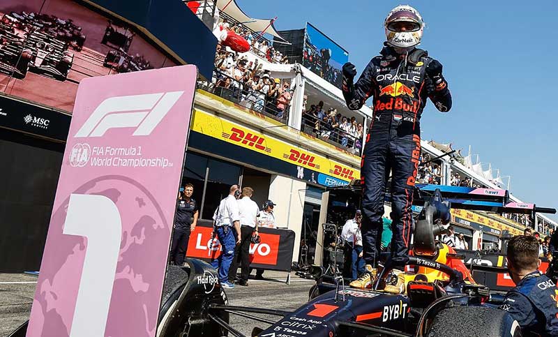Verstappen cada vez más cerca del bicampeonato en la Fórmula 1