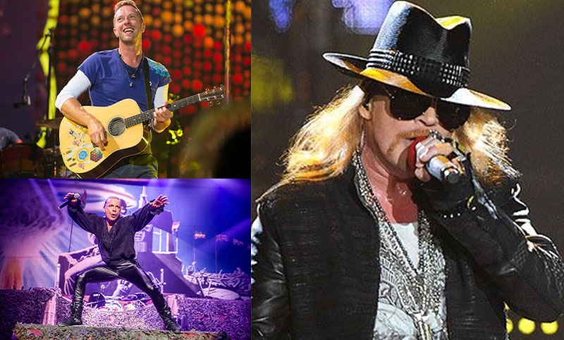 Con Guns N’Roses, Coldplay y Iron Maiden vuelve en Brasil el Rock in Río