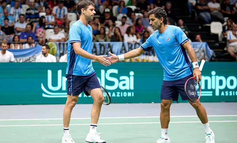 Copa Davis: Argentina ganó en dobles y todavía tiene chances en la serie final