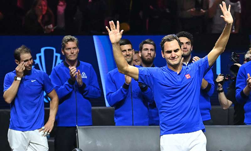 Roger Federer se despidió del tenis a pura emoción