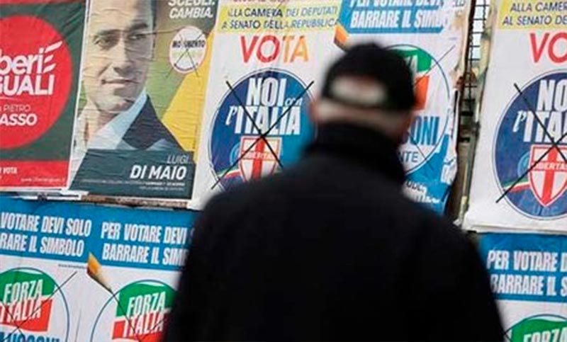 Los italianos eligen este domingo a sus legisladores, y determinan el rumbo político del país
