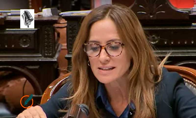 «Se ve claramente que la derecha ocupa bancas y hace un show mediático que hace daño»