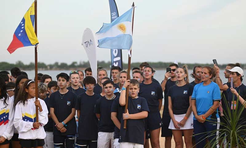 Apertura del Panamericano de beach tennis en La Florida