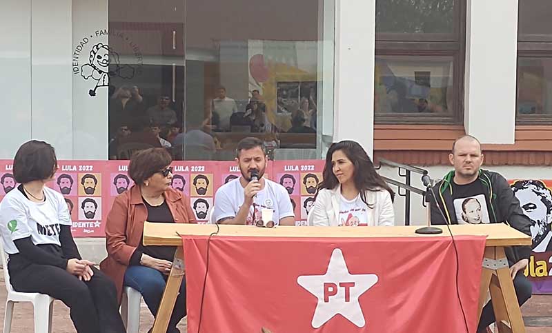 Organismos de DD.HH mostraron su apoyo a la candidatura de Lula en Capital Federal