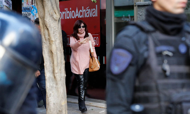 Cristina declaró que no se dio cuenta que le dispararon y que tomó conciencia después