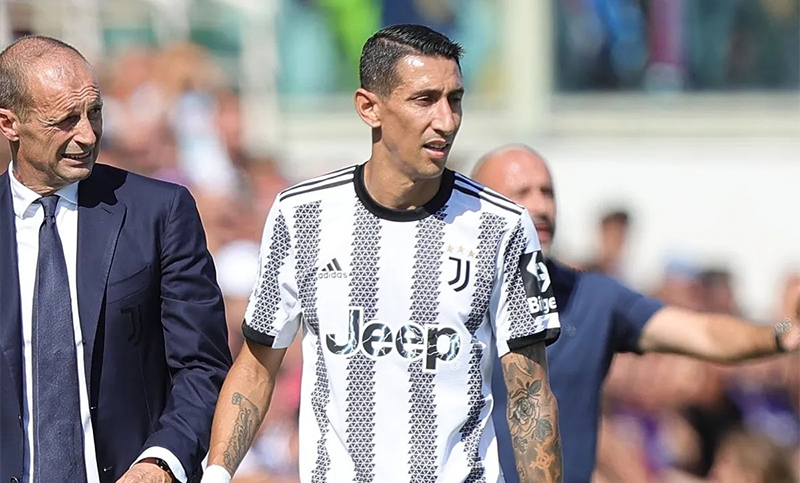 Di María ya se entrena nuevamente con Juventus y regresaría en Champions
