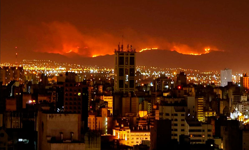 Ocho provincias registran focos activos de incendios