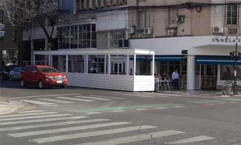 Reclaman que se reordenen las «islas callejeras» utilizadas por bares y restaurantes