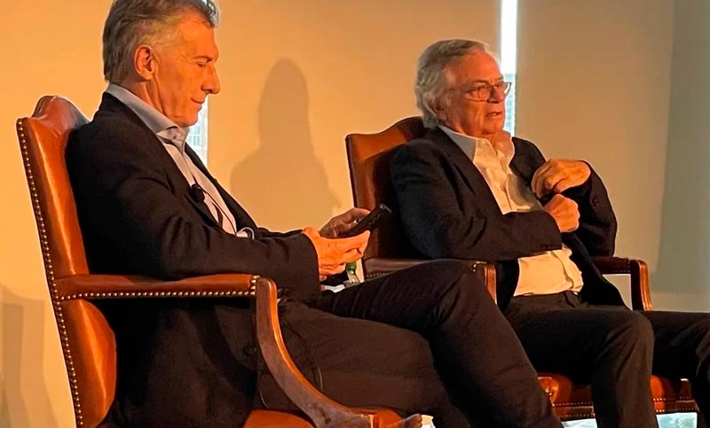 «Soy feliz donde estoy»: Macri dio una charla en Washington y evitó definirse sobre su futuro político