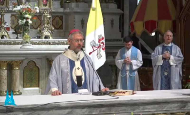 El arzobispo de Luján expresó que «la paz social está frágil y amenazada» al presidir la misa