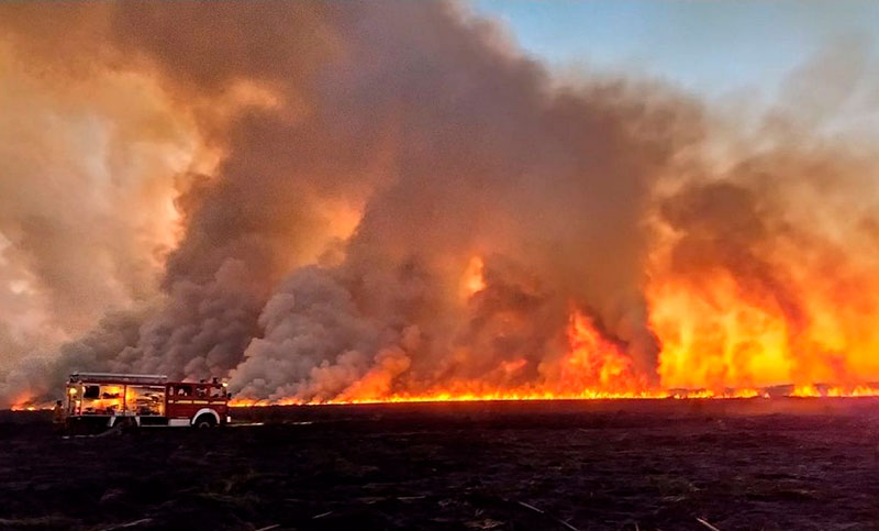 El gobierno de Santa Fe presentó una denuncia penal ante el MPA por incendios en el norte provincial