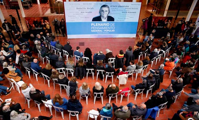 Plenario del FdT en La Plata llamó a «construir una democracia fuerte y sin violencias»