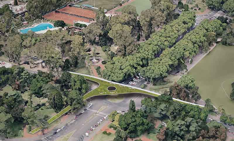 Cavatorta: «Es imposible cruzar Oroño a la altura del Laguito, hagamos un puente verde»