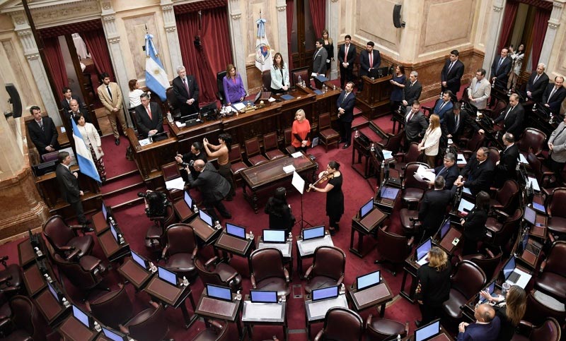 Con ausencia de Juntos por el Cambio, el Senado repudió el atentado contra Cristina