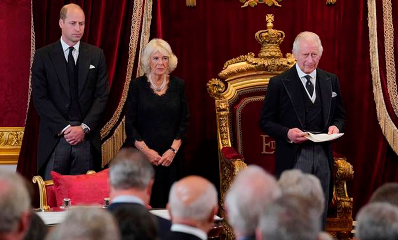 Carlos III fue proclamado rey de Inglaterra en una ceremonia histórica