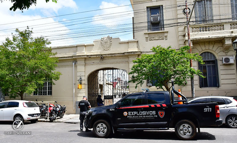 Amenaza de bomba en la Escuela de Cadetes de Policía de Rosario