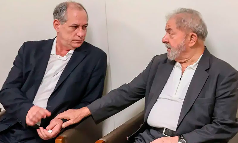 El partido de Ciro Gomes, cuarto en las elecciones, anunció que apoyará a Lula en el balotaje