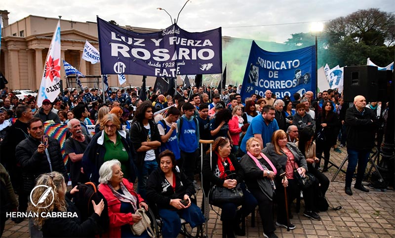 Rosario celebró el Día de la Lealtad Peronista con un gran acto en el Parque Independencia
