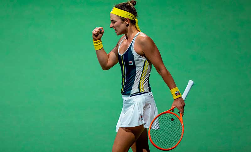Nadia Podoroska clasificó a cuartos de final en el torneo de Georgia