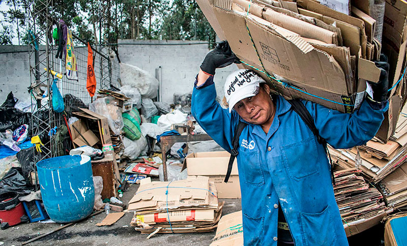 Framarín: «Queremos que se reconozca al trabajador del reciclado con todos sus derechos»