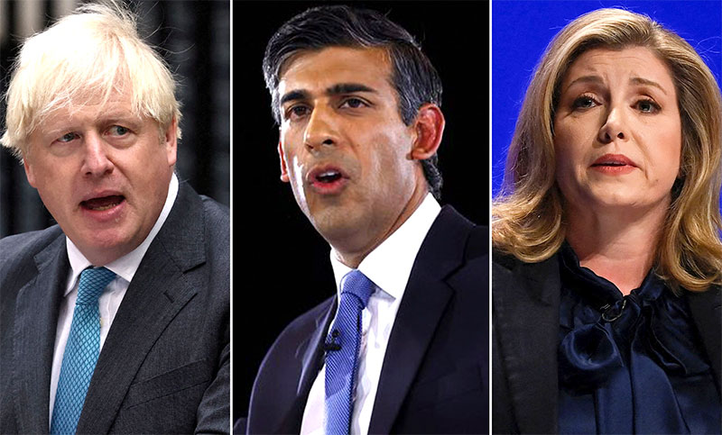 Reino Unido: con tres nombres resonantes, inicia semana clave en la elección del nuevo premier