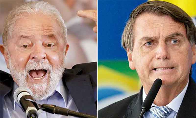 Bolsonaro a menos de medio punto de ventaja de Lula con más de la mitad de las mesas escrutadas