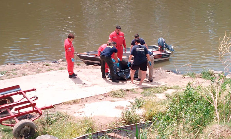 Río Carcarañá: hallaron el cuerpo del presunto femicida de Gladys Soprano