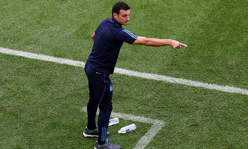 Scaloni: «Es un día triste, pero hay que levantar cabeza y seguir»