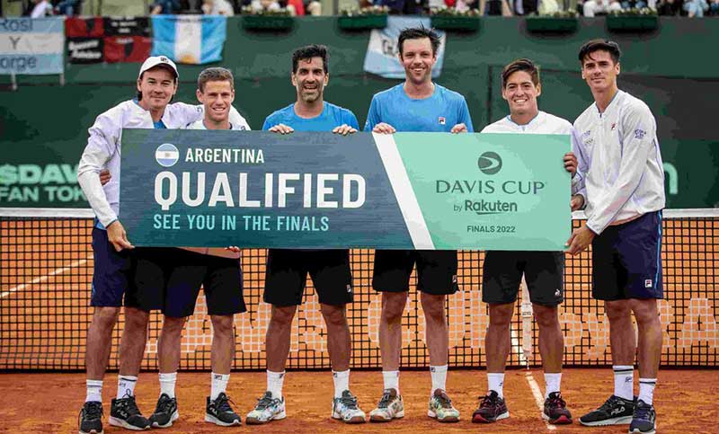 Argentina enfrentará a Finlandia en el inicio de la Copa Davis 2023