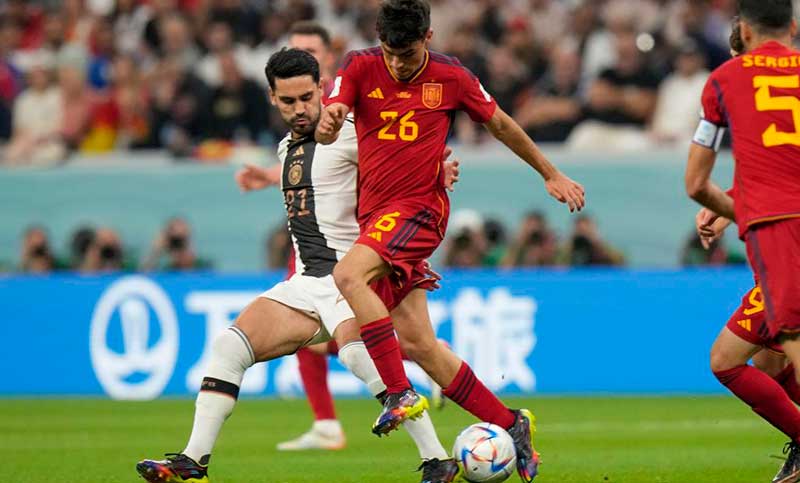 Alemania logró empatarle a España y el grupo E se define en la última jornada