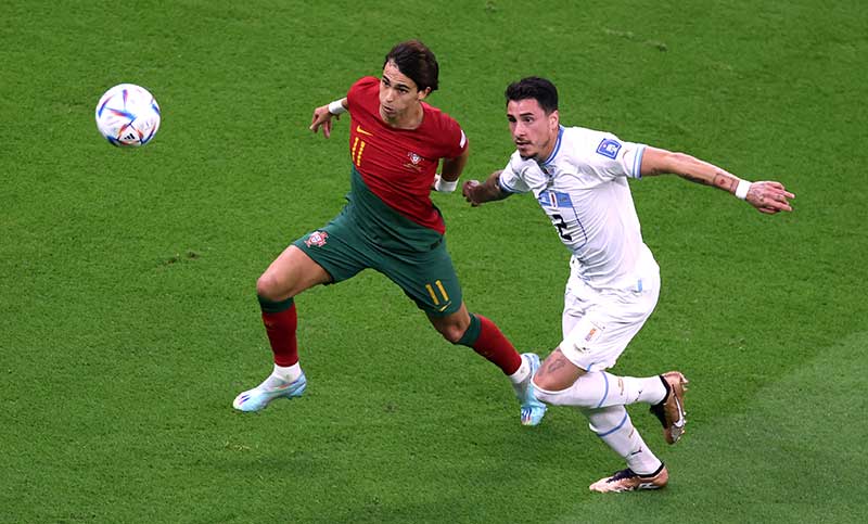 Portugal y Uruguay empatan sin goles en un duelo clave