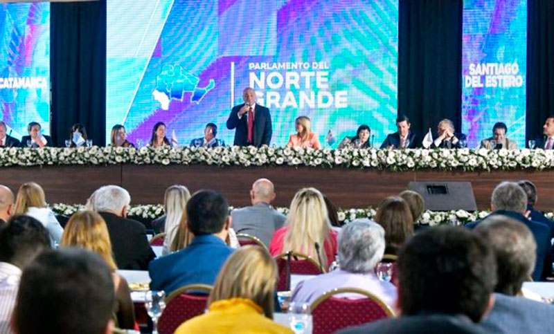 Manzur realizó una firme defensa del federalismo y prometió más obras para el Norte Grande